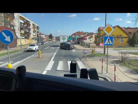 Krajowa 12 przejazd przez Zwoleń