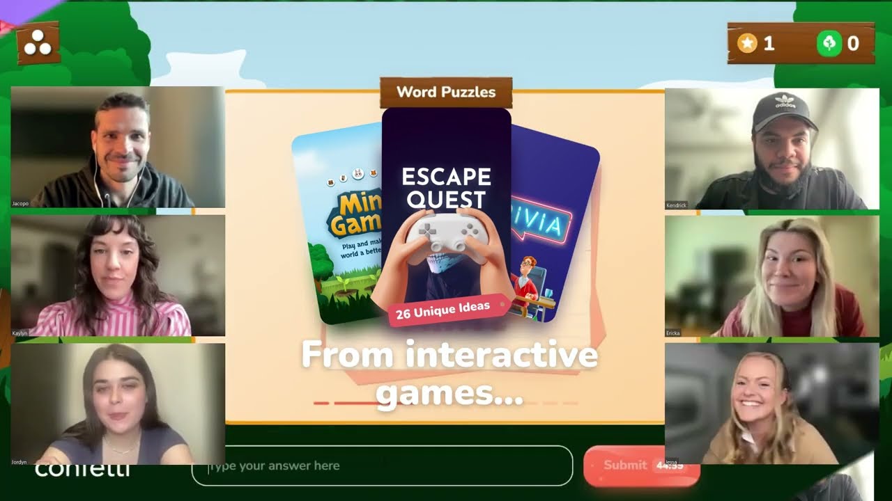 Plan Unforgettable Team Events with Confetti