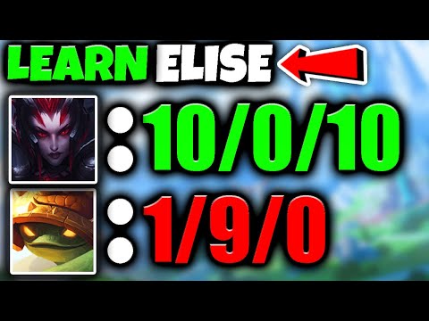 How the Rank 1 Elise CRUSHES Tanks in Season 13! |  Ep. 14 Unranked to Masters