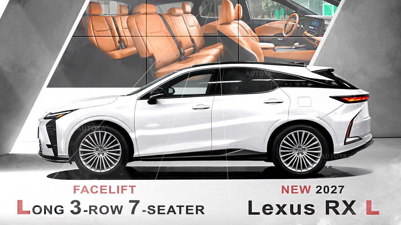 Lexus Rx Refresh 2027 Lexus RX Gets Both the Mid-Cycle Refresh and Three Rows, Though ...