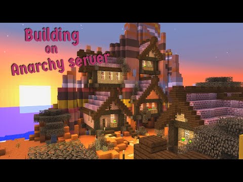 Mesa Village -Consistency -Minecraft Anarchy -Survival Timelapse