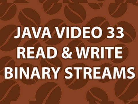 Java Video Tutorial 33