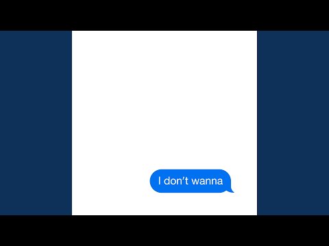 Video thumbnail for I don’t wanna (radio edit)