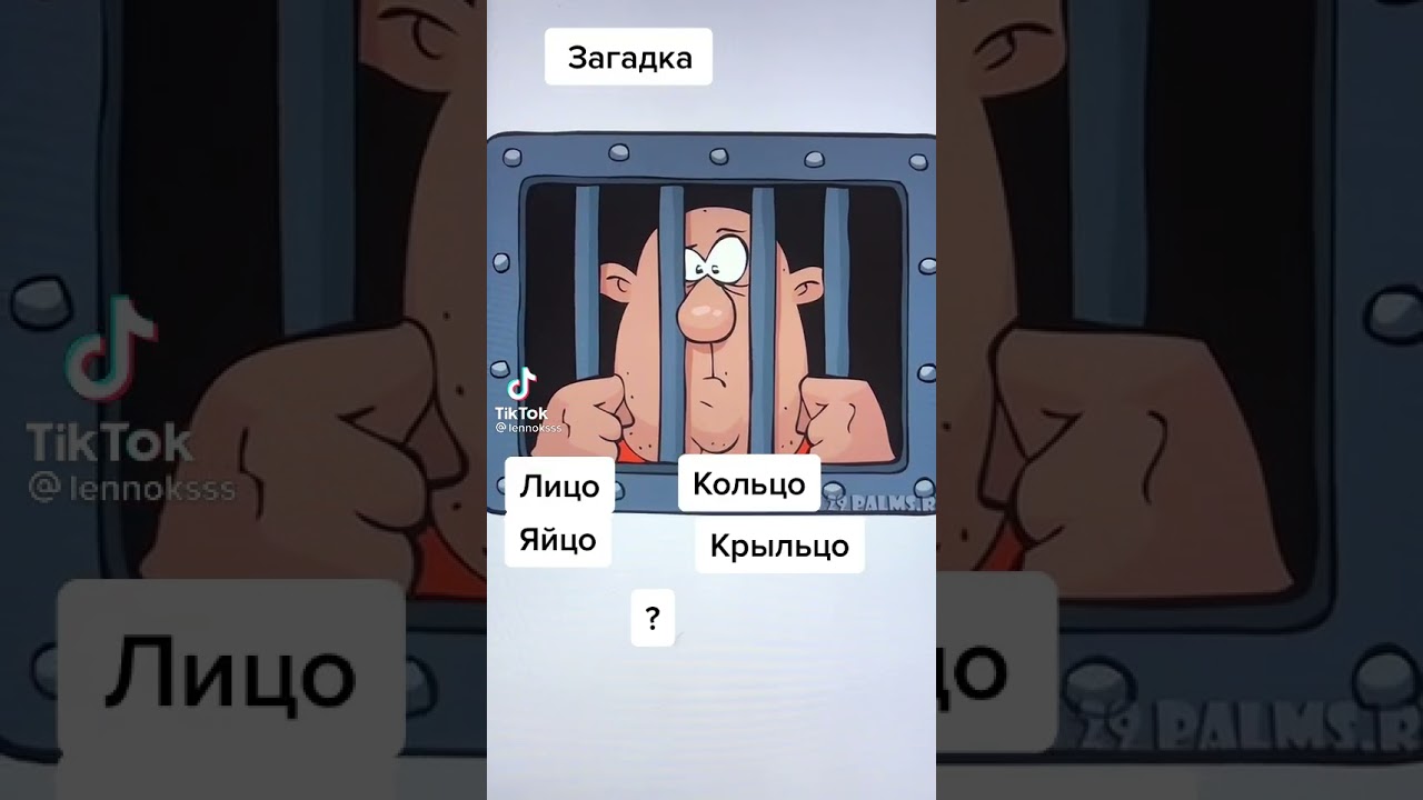 Загадка про 5 слов, заканчивающихся на ЦО.