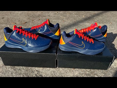 Nike Kobe 5 Protro Caitlin Clark Indiana Fever Replica VS Retail