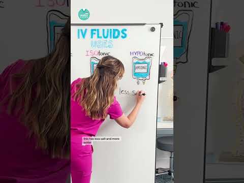 IV Fluids: When are they used? 💦 #RN #BSN #futurenurse