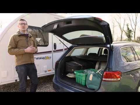 Volkswagen Passat Estate towing review with The Camping and Caravanning Club
