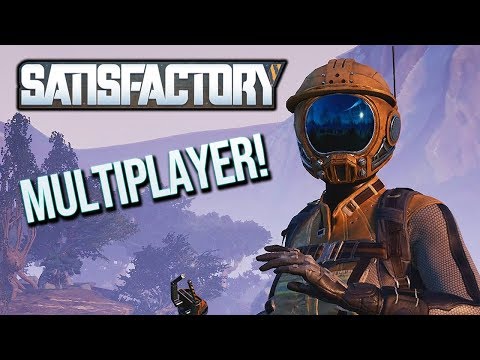 Satisfactory Alpha Multiplayer! - Cute Aliens, Great Factories!