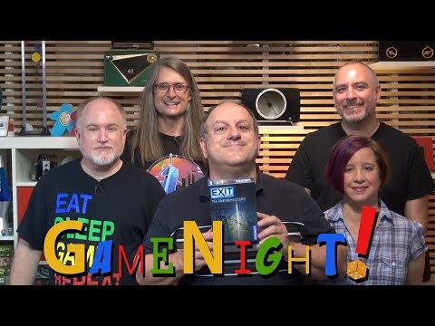 EXIT: The Game – The Abandoned Cabin - GameNight! Se5 Ep7 2017 - How to Play and Playthrough