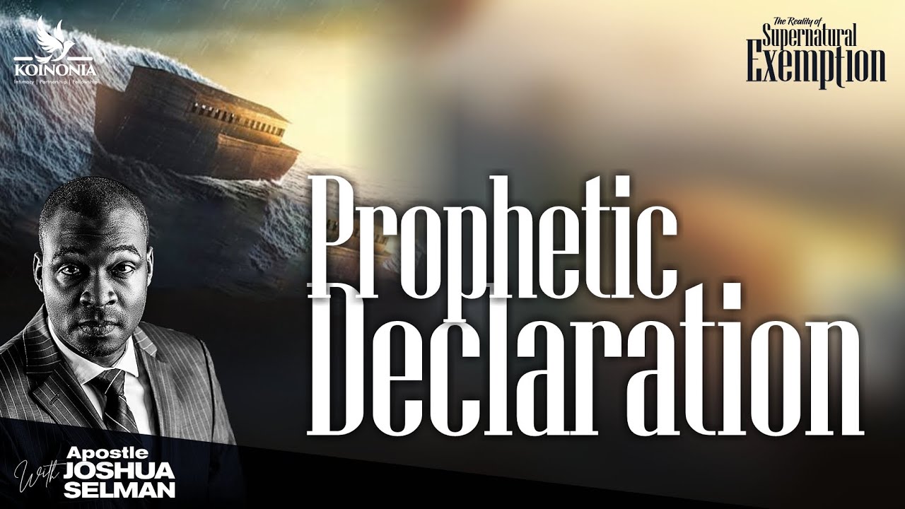 Apostle Joshua Selman Prophetic Declarations 10 October 2022