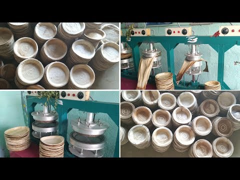 Areca leaf plate making machine, pakku mattai plate making p...