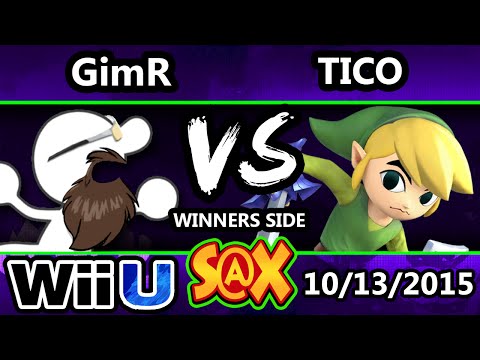 S@X 119 - VGBC | GimR (G&W) Vs. Tico (Toon Link) SSB4 Tournament - Smash Wii U - Smash 4