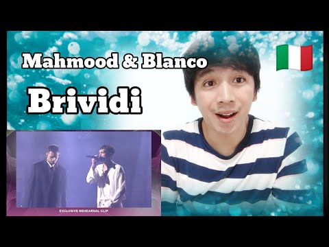 Mahmood & Blanco - Brividi - Exclusive Rehearsal Clip - Italy Eurovision 2022| Reaction
