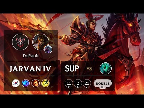 Jarvan IV Support vs Thresh - KR Grandmaster Patch 9.8