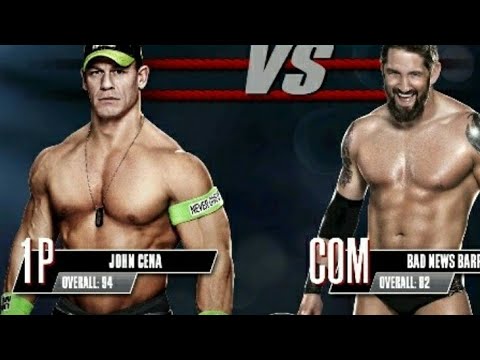 JOHN CENA VS BAD NEWS BARRETT// FULL MATCH 2020/// WWE 2020