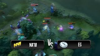 Team fight by Na'Vi vs EG @ ASUS ROG DreamLeague