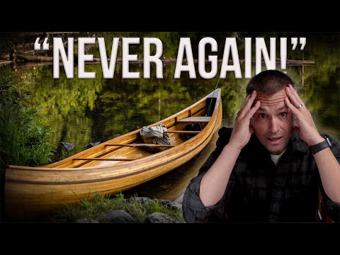 Cedar Strip Canoe Build...Would I Ever Do This Again?