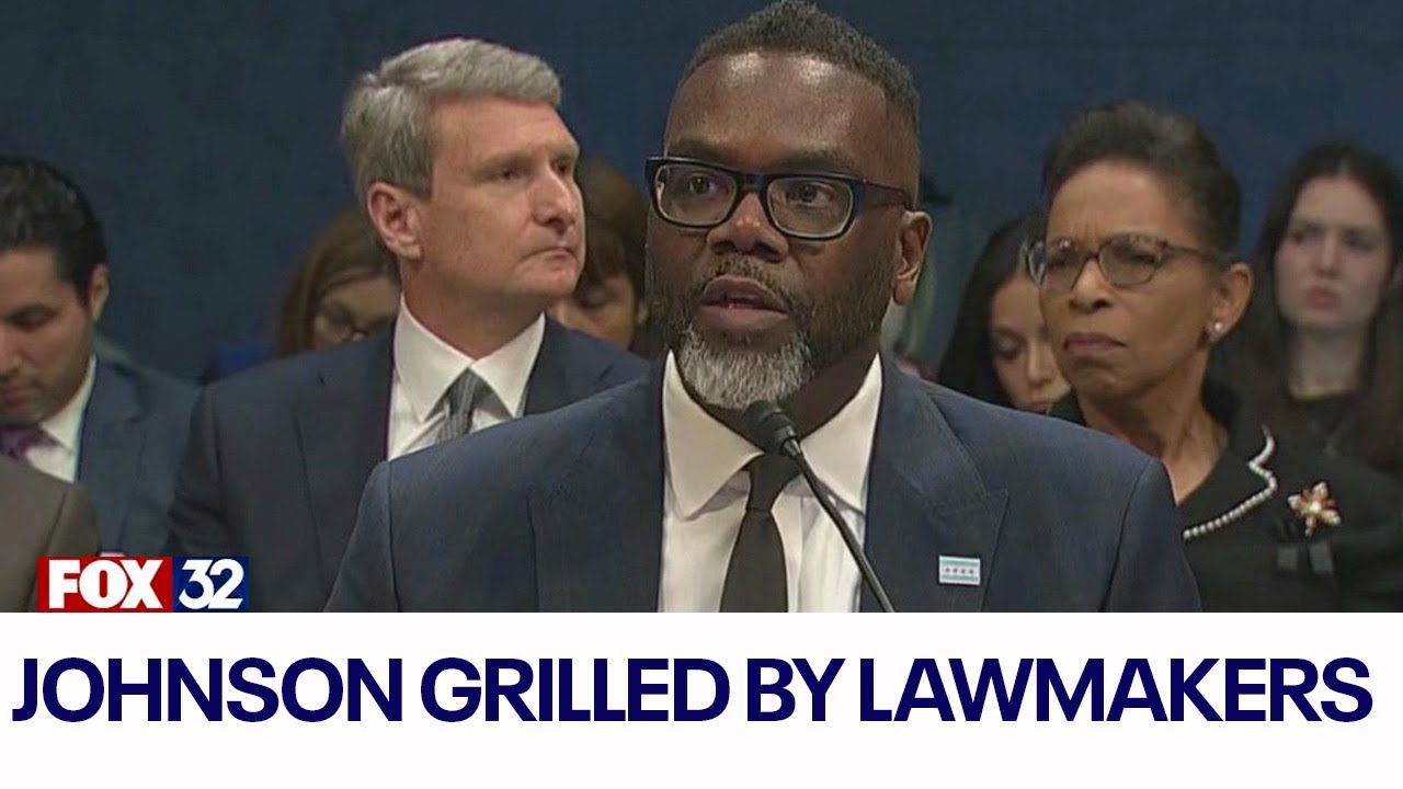 Chicago Mayor Brandon Johnson grilled by lawmakers on sanctuary city policies
