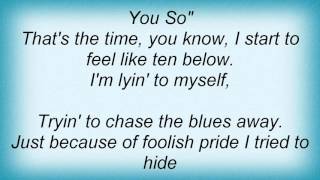 Louis Armstrong - Lyin&#39; To Myself Lyrics