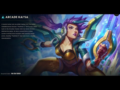 ARCADE KAISA SKIN SPOTLIGHT YELLOW CHROMA-06-06-2024