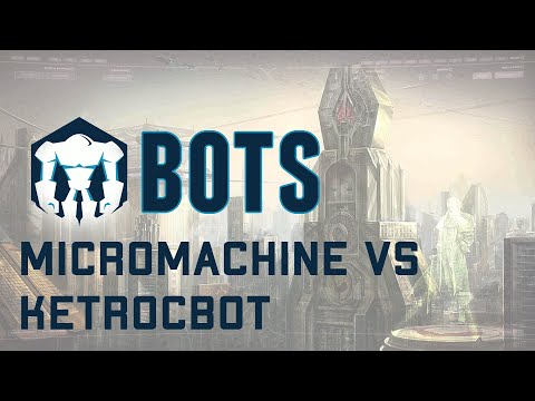 Starcraft 2 Bots! - MicroMachine vs KetrocBot