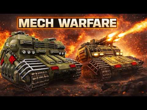 Command & Conquer Generals Zero Hour | Contra X – Mech Warfare vs 7 Insane Armies