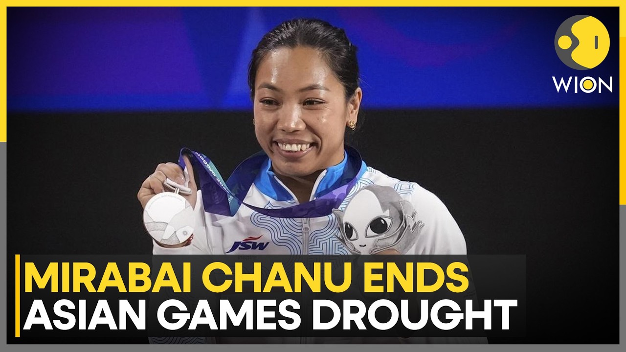 Mirabai Chanu Wins First Asian Games Medal | WION News