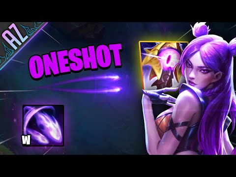 KAI'SA FULL AP MID E MISSILI ONESHOT - AZ PENTAKILL CHALLENGE