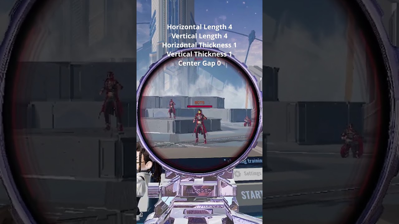 3 Aim God Crosshairs #fragpunk #gaming #crosshairs #fps