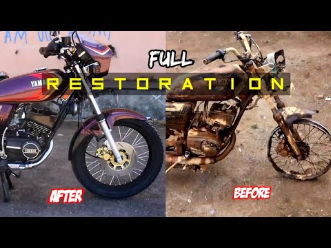 FULL RESTORATION ABANDONED OLD MOTORCYCLE . Rx spesial 1993 from the cowshed (Part 5) 🔥🔥🔥