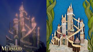 The Little Mermaid Castle Out Of Seashells - Disney Recreation