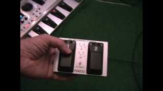 Video thumbnail for Behringer AB200 used to control Boss GT-10 by Jan Ivar Sørby
