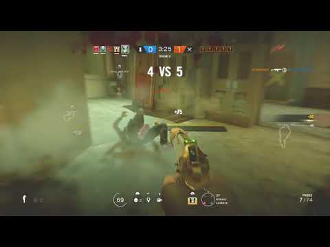 Rainbow Six Siege Caveira interrogation But They Rage Quit :(  W/Piwi