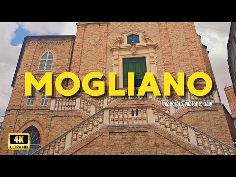 MOGLIANO, Marche WALKING TOUR 4K | A Journey to My Ancestral Roots