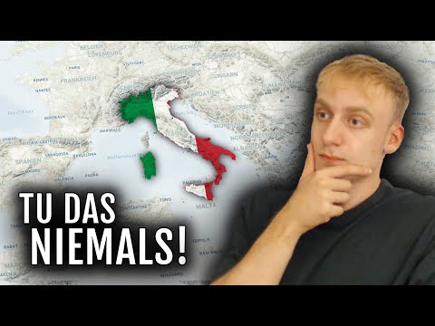 16 Dinge, die du in Italien niemals tun solltest 🇮🇹
