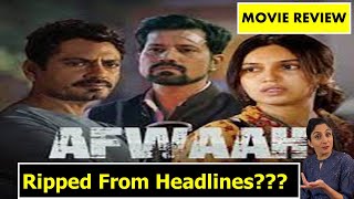 Afwaah Movie Review By Sonia | Bhumi Pednekar