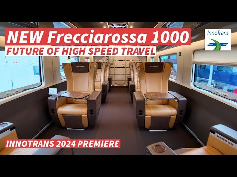 Frecciarossa 1000 Auf der InnoTrans 2024 Enthüllt: Italiens Schnellster und Umweltfreundlichster Zug