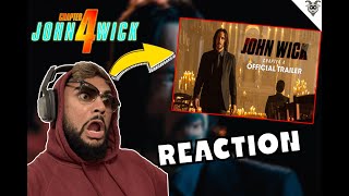 John Wick Chapter 4 Official Trailer Reaction #johnwickchapter4 #lionsgate #movie