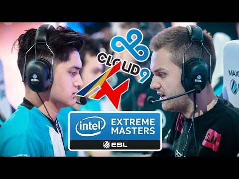 IEM KATOWICE 2018  - CLOUD9 vs Faze Clan HIGHLIGHTS! (CHRONOLOGICAL ORDER)