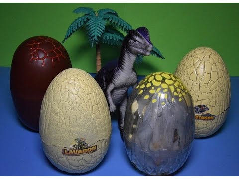 Dragons Archaeologist Surprise Egg! 4 different Dragons surprise.Interesting toys.