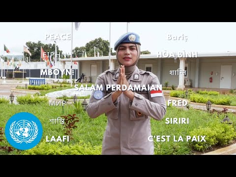 The answer is peace | Peace Day | United Nations Peacekeeping