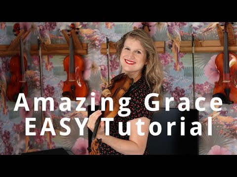 How to Play Amazing Grace on Violin: EASY Beginner Tutorial