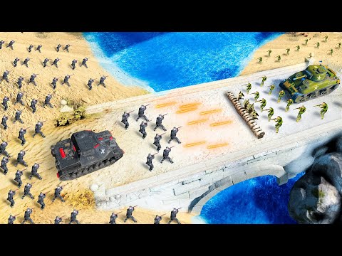 Desperate WW2 Bridge Battle Defense against Overwhelming Odds!