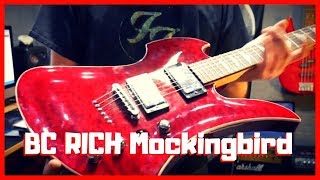 Video thumbnail for BC Rich Masterpiece Mockingbird Dragon Blood  Review by The Guitar Manifesto