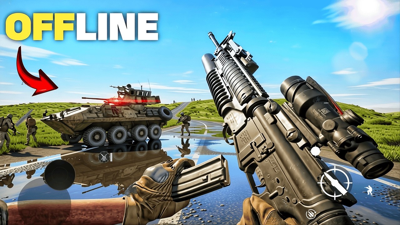 Top 20 Best OFFLINE FPS Games for Android & iOS 2026 | High Graphics