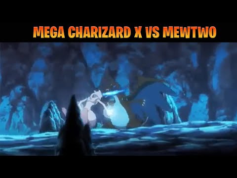 Mewtwo vs Mega Charizard X [Pokemon Origins Episode 4]