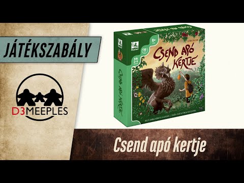 JÁTÉKSZABÁLY: CSEND APÓ KERTJE - d3meeples