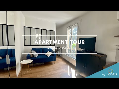 Apartment Tour // Furnished  24m2 in Paris – Ref : 11022129