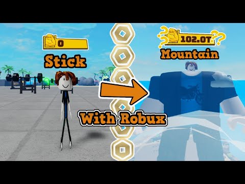 Noob Made 100T Strength!! SO EASY GAME! - Muscle Legends 💪