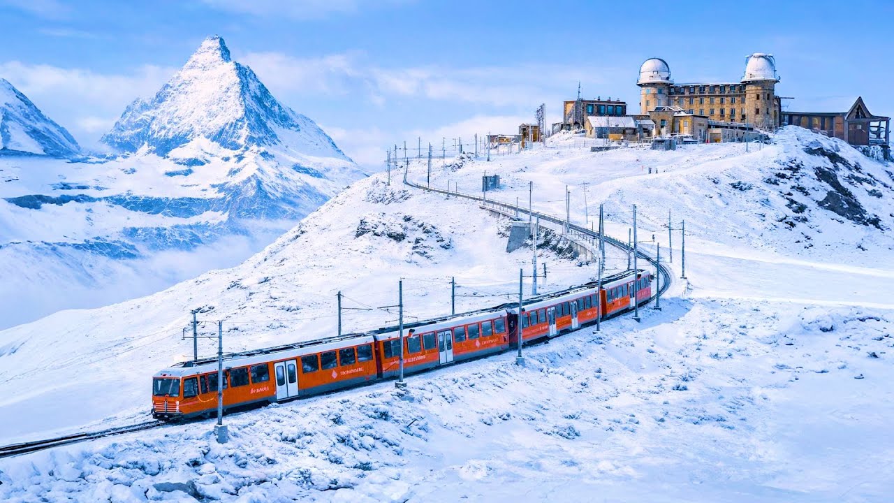 🇨🇭Riding the Switzerland's Train to the Clouds - The Best Matterhorn View | Gornergrat Railway